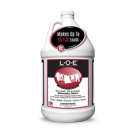 Odorcide Laundry Odor Eliminator Concentrate – Pet Odor Eliminator for Strong Odor – Pet Smell & Urine Odor Eliminator for Clothes – Laundry Odor Neutralizer w/ Safe, Non-Enzymatic Formula (128 oz)