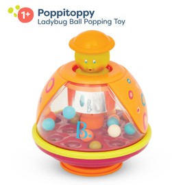 B. Toys – Poppitoppy – Ball Popper Toy Tumble Top – Spinning Toys for Toddlers 1 Year +