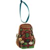 Home Collection Hiking Trail Back Pack Figure Ornament, 2.5-inch, Hanging Tree Decoration