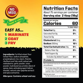 Spur Tree Jamaican Island Style Chicken Mix - Seasoned Coating for Crispy Flavor - Frying Magic for Deliciously Easy Meals - 3 Lbs