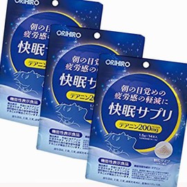 【３個】オリヒロ 快眠サプリ 1.5g×14本入x３個(4571157256597-3)