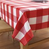 Encasa XO Cotton Table Cloth, Outdoor Dining Cover 140x180 cm