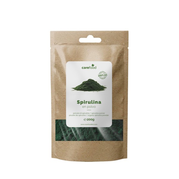 Carefood - Organic Spirulina Powder - Superfood 100% Organic and