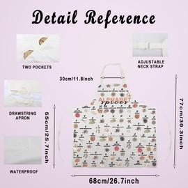 Funny Spices Alphabet Gift Spices Apron Chef Gift Spices Lover Gift Spices Theme Gift Spice Foodie Gift (Spices Alp Apron)