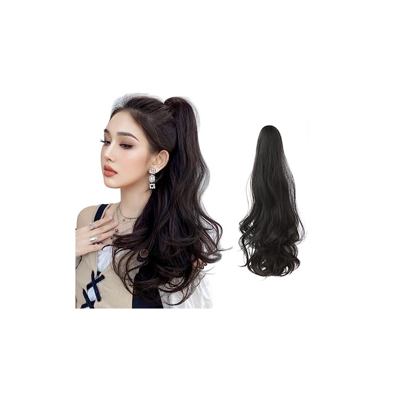 GAIBMAX - Extensiones de cola de caballo para mujer cabello