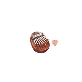 Alnicov 8 Key Mini Kalimba High Quality Wood Mahogany Finger Thumb Piano Musical Good Accessory Pendant Gift