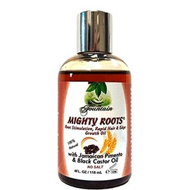 Fountain Mighty Roots with Jamaican Pimento and Black Castor Oil 4 Ounce