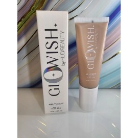 HUDA BEAUTY Glowish Multidew Skin Tint Foundation - 1.35 Oz 04 Light Medium NIB