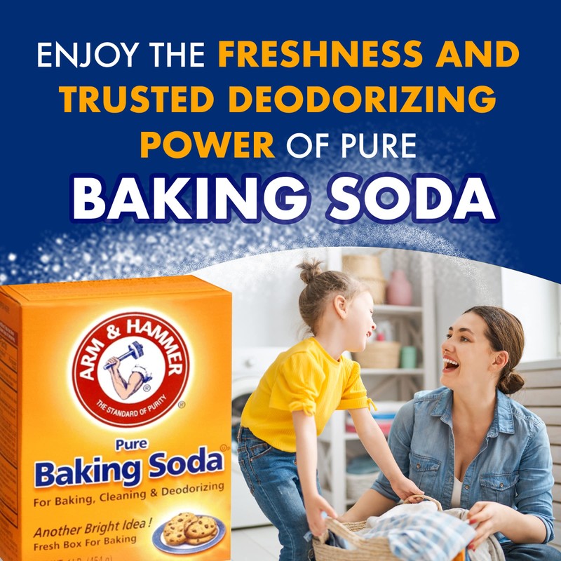 ARM & HAMMER Plus OxiClean Laundry Detergent, 5 in 1