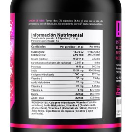 B Life Colágeno Hidrolizado De 90 Cápsulas. Collagen Blend. B Life