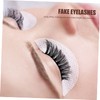 minkissy 5 Set 3d Artificial Lashes Style Thick Lashes Long
