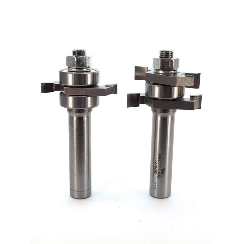 Whiteside Router Bits 5990 Shaker Straight Stile and Rail Set