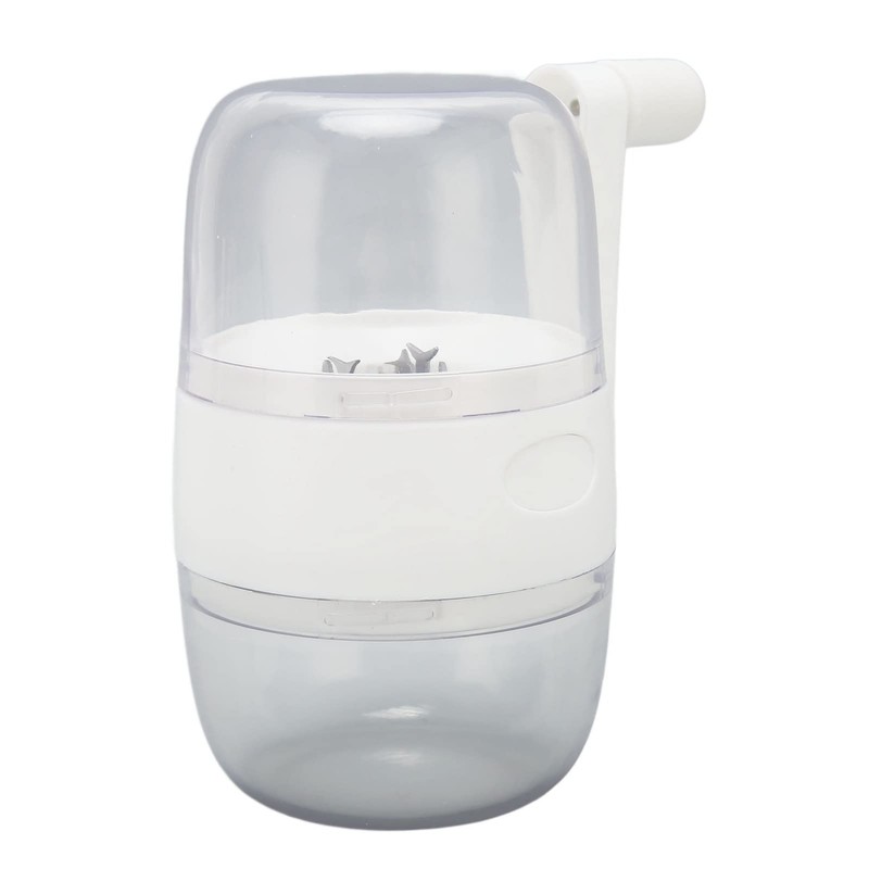 HAOHIZE Nut Chopper, Nut Grinder Hand Crank Stainless Steel Blades