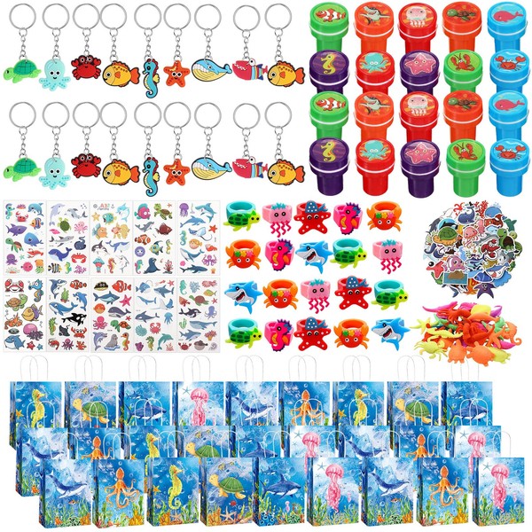 Threan 200 Pcs Under the Sea Party Favors for Kids