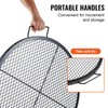 VEVOR X-Marks Fire Pit Grill Grate, Round Cooking Grate, Heavy