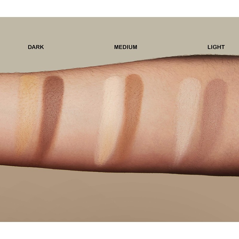 Jecca Blac Sculpt and Soft Contour Palette, Creamy Formula with