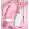 Pindda 4+1 Pack Rubber Erasers Sliding Retractable Eraser, Large White