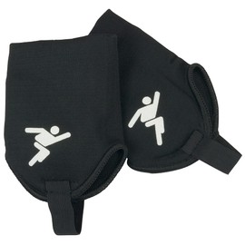 Precision Unisex's Ankle Protectors, Black, Junior