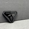 UsaStandard 2x Car Fender Sasquatch Big Foot Emblem Badge M-Black