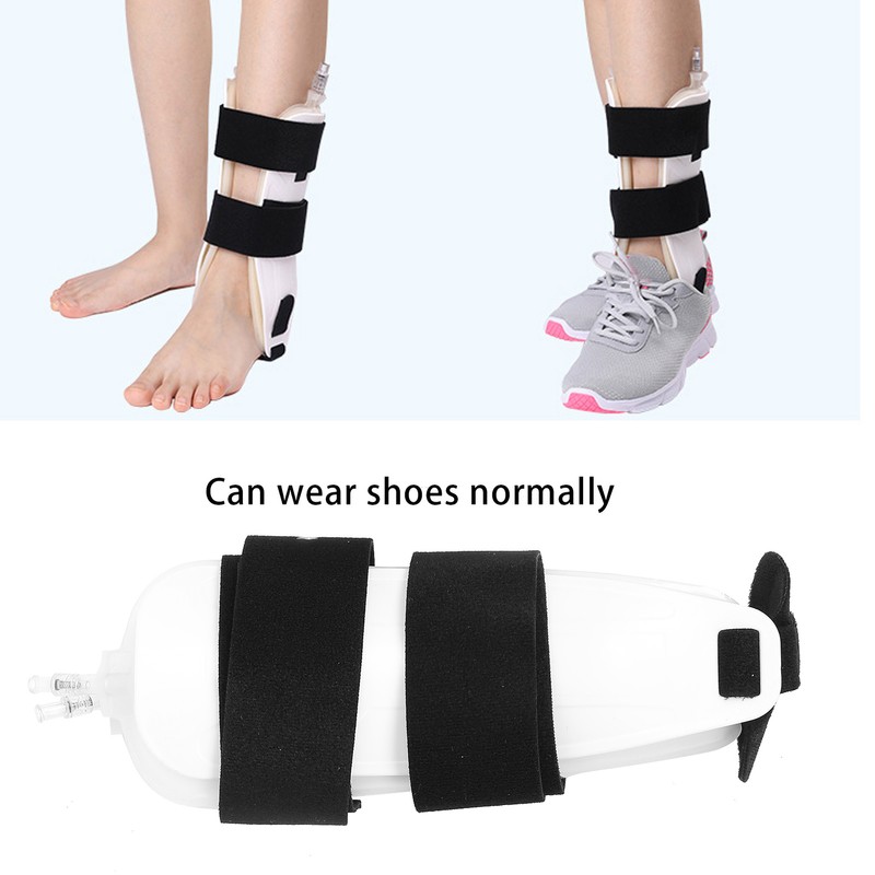 Ankle Stirrup Brace Inflatable Protective Ankle Joint Support Splint for