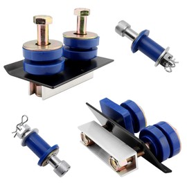 for Peterbilt 378 379 Hood Bushings, Engine Hood Hinge Pivot Bolt Bushing Kit, Replace 1304154 HM7566154 2315273 1304727, Bolt Bushing Truck Hood Bumper