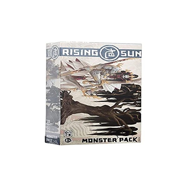 Asmodee Italia- Rising Sun Monster Expansion Pack Table Game with Gorgeous Miniature, Colour, 10303