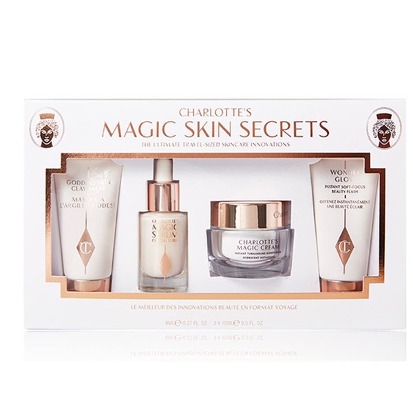 Charlotte Tilbury Charlotte's Magic Skin Secrets Travel Size Skincare 4 pcs Set