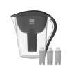 Drinkpod Premium Alkaline Water Ultra Activated Pitcher Carbon Filter Pitcher-