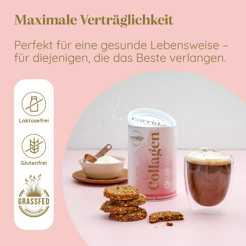 Collagenpulver von Corridge® - Das Original - Premium Collagen Hydrolysat