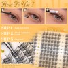 Natural Lash Clusters Manga Cluster Eyelash Extensions 180PCS Wispy Eyelash
