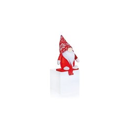 Premier Decorations Red and White Scandinavian Style Stocking Holder Set of 2