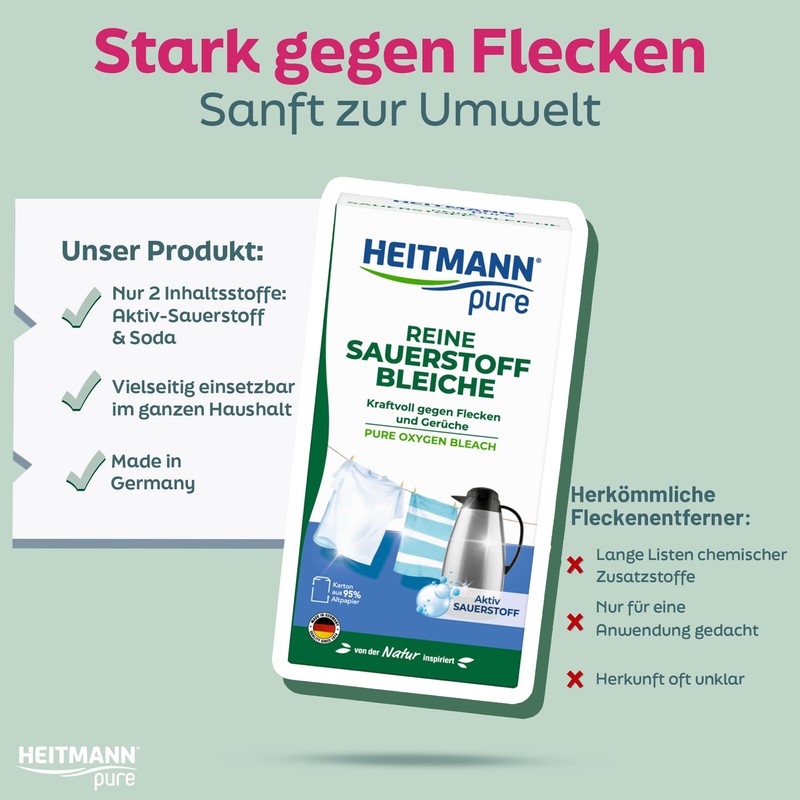 HEITMANN pure oxygen bleach.