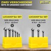 LUCIAMO 6 pieces 90° professional countersink set HSS M2 (6542)