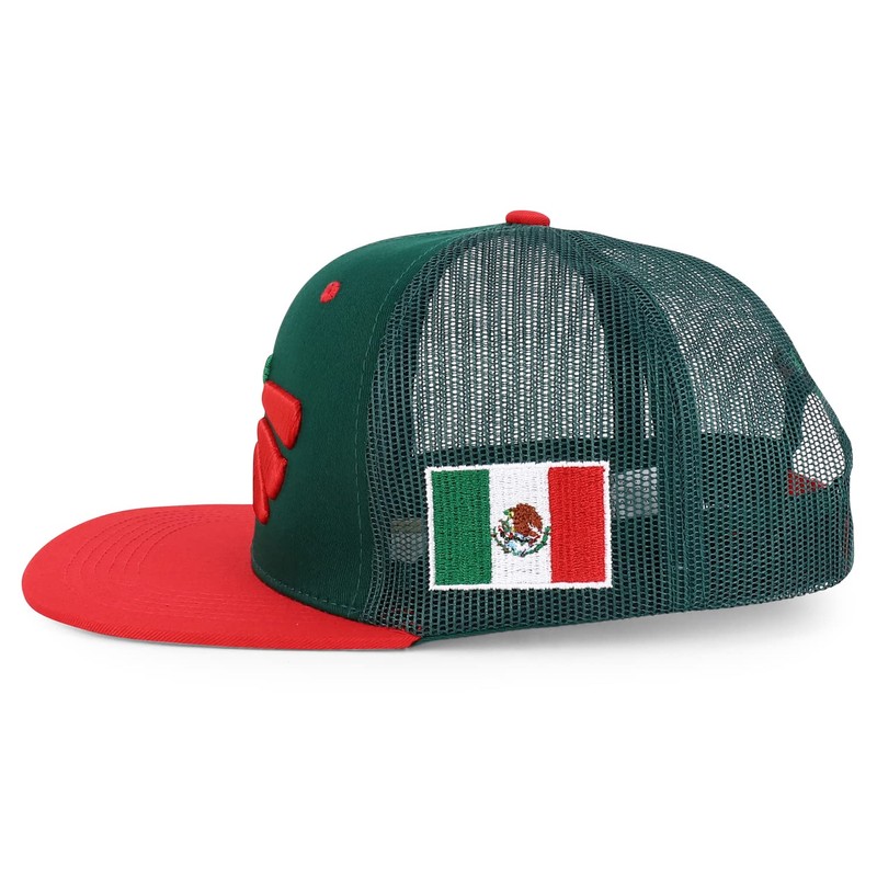 Trendy Apparel Shop XXL Hecho En Mexico Eagle 3D Gorra