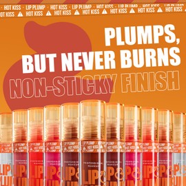 Eazerom 11 Lip Plumping Oil, Feuchtigkeitsspendendes Lippenöl,Lip Volumizer Lippenvergrößerung,Feuchtigkeitsspendende Lipgloss Farblos Durchsichtig Lip Oil,Moisturizing Lippenöl Lip Plumping,