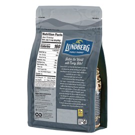 Lundberg Family Farms - Wild Blend Rice, Pantry Staple, Great for Cooking, Versatile, Rich Color, Full-Bodied Flavor, Whole Grain, Non-GMO, Gluten-Free, Vegan, Kosher 16 oz (Pack of 6)