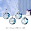 JUSTKIDSTOY 25th Birthday Gifts 925 Sterling Silver 25th Birthday Necklace