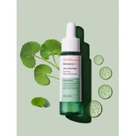Madeca21 TECA Solution Soothing Capsule Ampoule 30ml | Centella Repair Hydrating Serum
