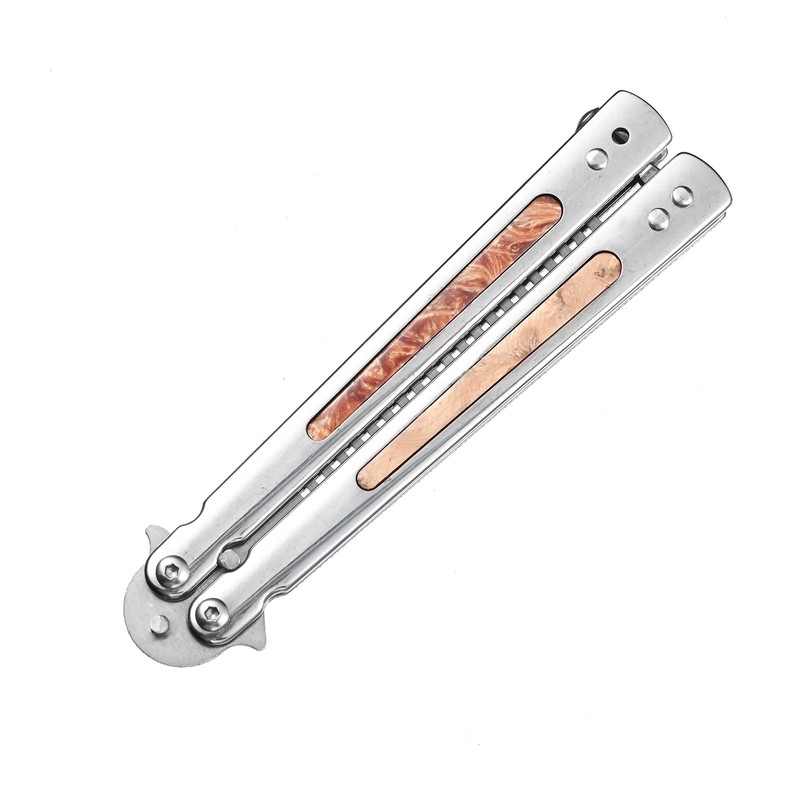 WILD TACTICAL Folding Metal Stainless Steel Durable Folding Comb Gift/for