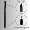 SOJI Vegan Waterproof Gel Eyeliner with Built-In Sharpener – Smudge-Proof,