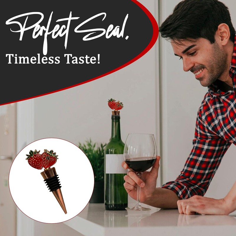 Decorative Shaped Top Bottle Plug – Durable, Reusable, Airtight Seal