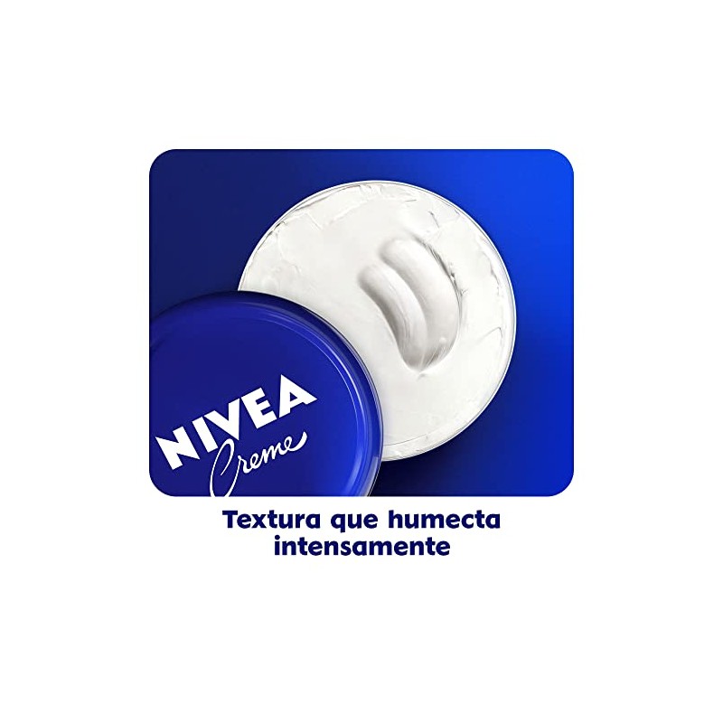 NIVEA Creme (400ml), crema humectante de larga duracin para el