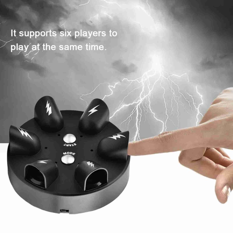 Electric Lie Detect Game Shocking Interactive Decompression 6 Fingers Interesting