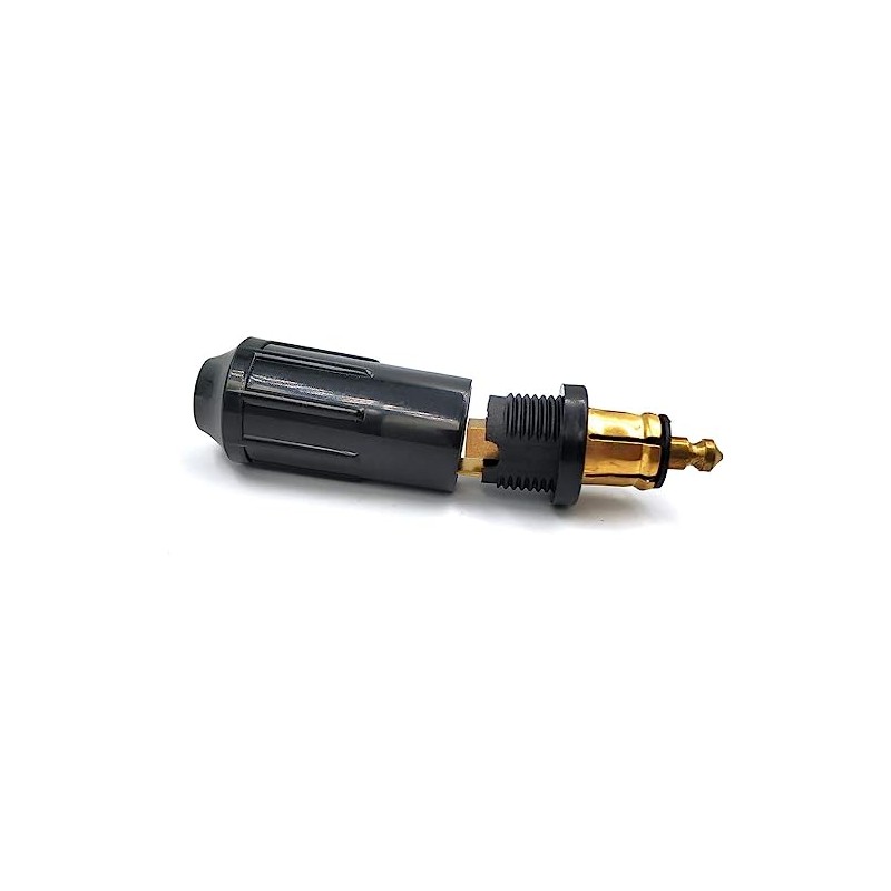 iMESTOU DIN Plug Europeo 12V Connettore Adattatore Accendisigari (1)