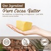 2 Lb Cocoa Butter: Pure, Raw, Unprocessed. Incredible Quality and