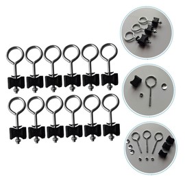 Totority 12sets Trampoline Accessories Trampoline Screws Replacement for Frame and Poles