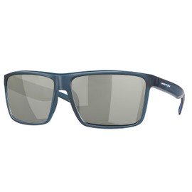 WISTON Polarized Sunglasses for Men Women Large Rectangular Classic UV400 Protection Driving Fishing Shades Sun Glasses Blue/Silver