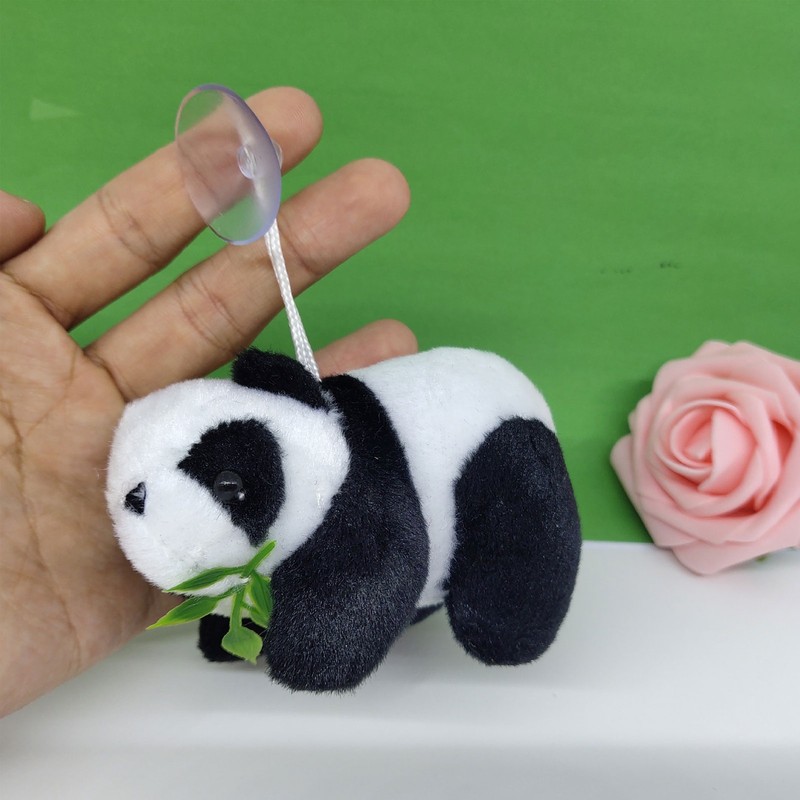10pcs Mini Panda Plush Toy Soft Cute Tiny Panda Doll