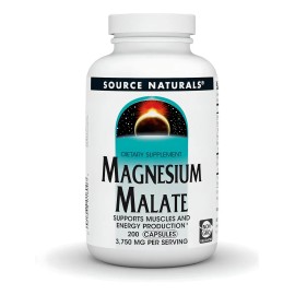 Source Naturals Magnesium Malate 3750 mg 200 cápsulas Sin sabor