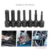 3/8-inch Drive Impact Socket Set 7 Piece Metric Sizes (5mm